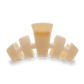 Teleties Classic Tiny Claw Hairclip-Almond Beige