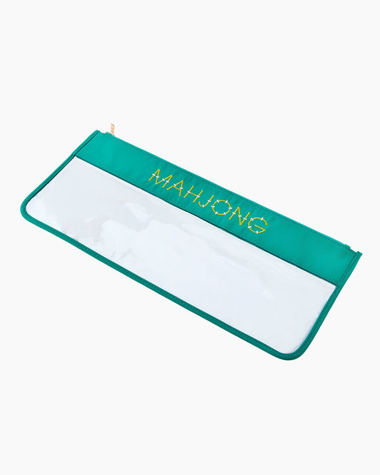Oh My Mahjong Mahjong Bag-Aqua Bamboo