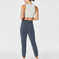 Spanx On the Move Tapered Pant-Dark Storm