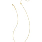 Kendra Scott Mama Script Pendant Necklace- Gold White Pearl