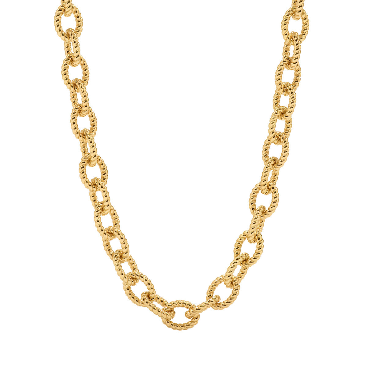 Capucine de Wulf "Victoria" Small Chain Necklace 18"-Gold