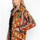 Johnny Was Joan Zip Sherpa Jacket-Tie Dye (Reversible)