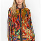 Johnny Was Joan Zip Sherpa Jacket-Tie Dye (Reversible)