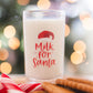 Pippi Post “Milk For Santa” Mini Juice Glass