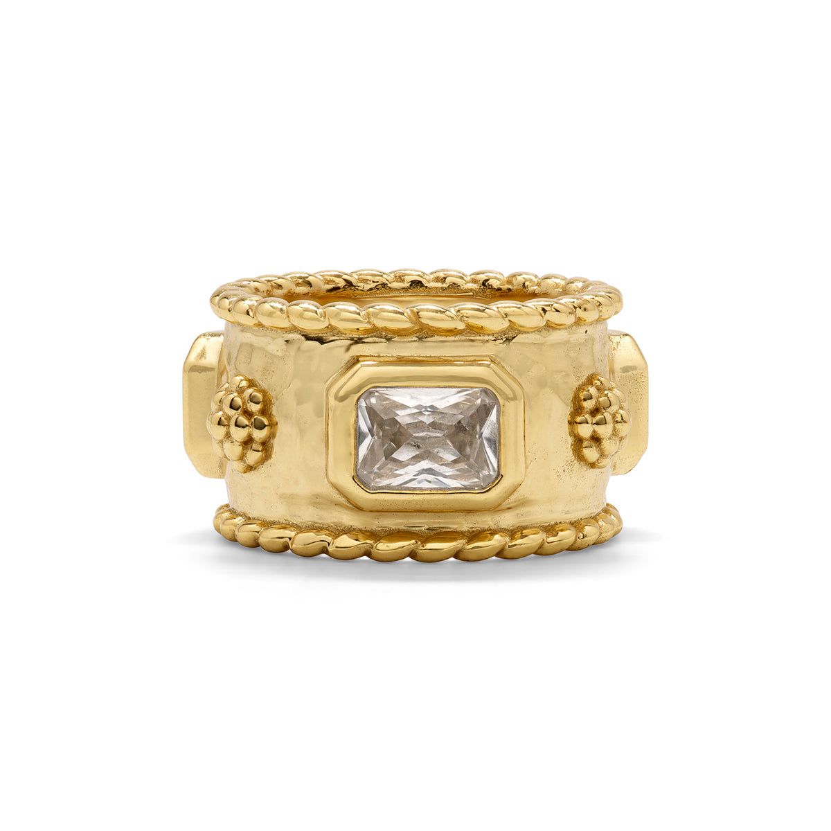 Capucine de Wulf Berry Band-Gold/Clear CZ