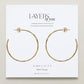 Bryan Anthonys "Simplicity" Maxi Hoops-Gold