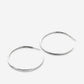 Bryan Anthonys "Simplicity" Maxi Hoops-Silver