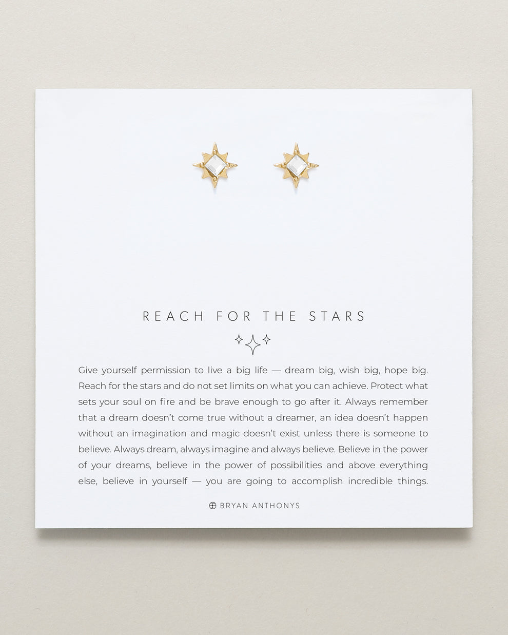 Bryan Anthonys "Reach for the Stars" Earrings-Gold