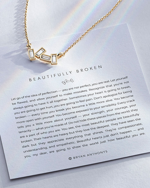 Bryan Anthonys "Beautifully Broken" Necklace-Gold