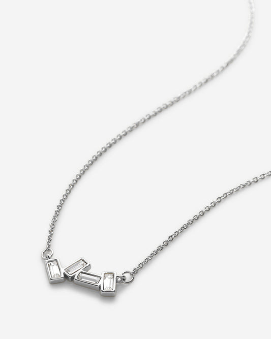 Bryan Anthonys "Beautifully Broken" Dainty Necklace-Silver