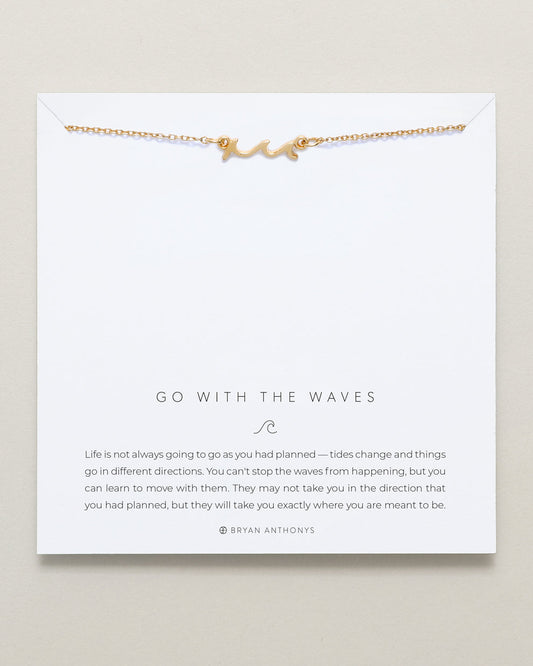 Bryan Anthonys "Go With The Waves"- Gold