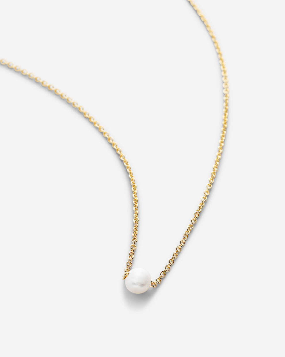 Bryan Anthonys "Grit" Pearl Necklace-Gold