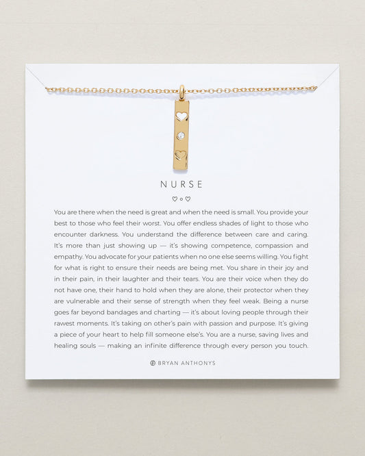 Bryan Anthonys "Nurse" Necklace-Gold