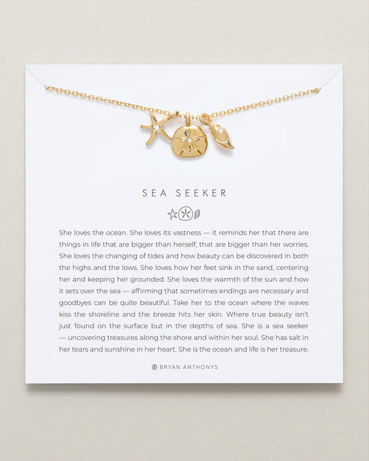 Bryan Anthonys "Sea Seeker" Necklace-Gold