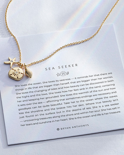 Bryan Anthonys "Sea Seeker" Necklace-Gold