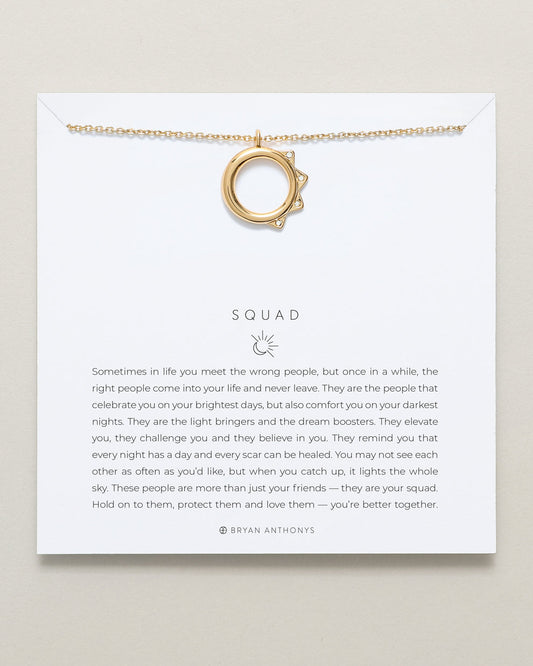 Bryan Anthonys "Squad" Necklace-Gold