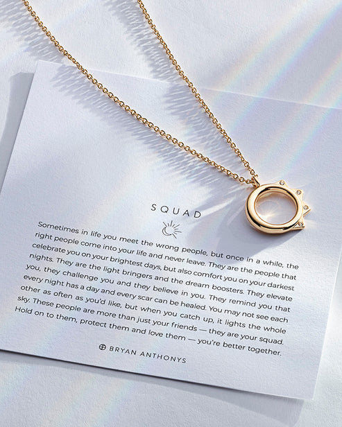 Bryan Anthonys "Squad" Necklace-Gold