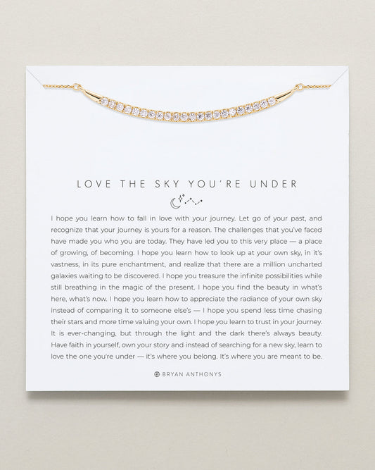 Bryan Anthonys "Love the Sky You're Under" Necklace