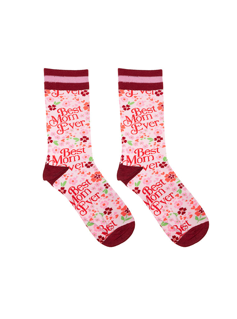 Living Royal Women's Bamboo Crew Socks - Best Mom