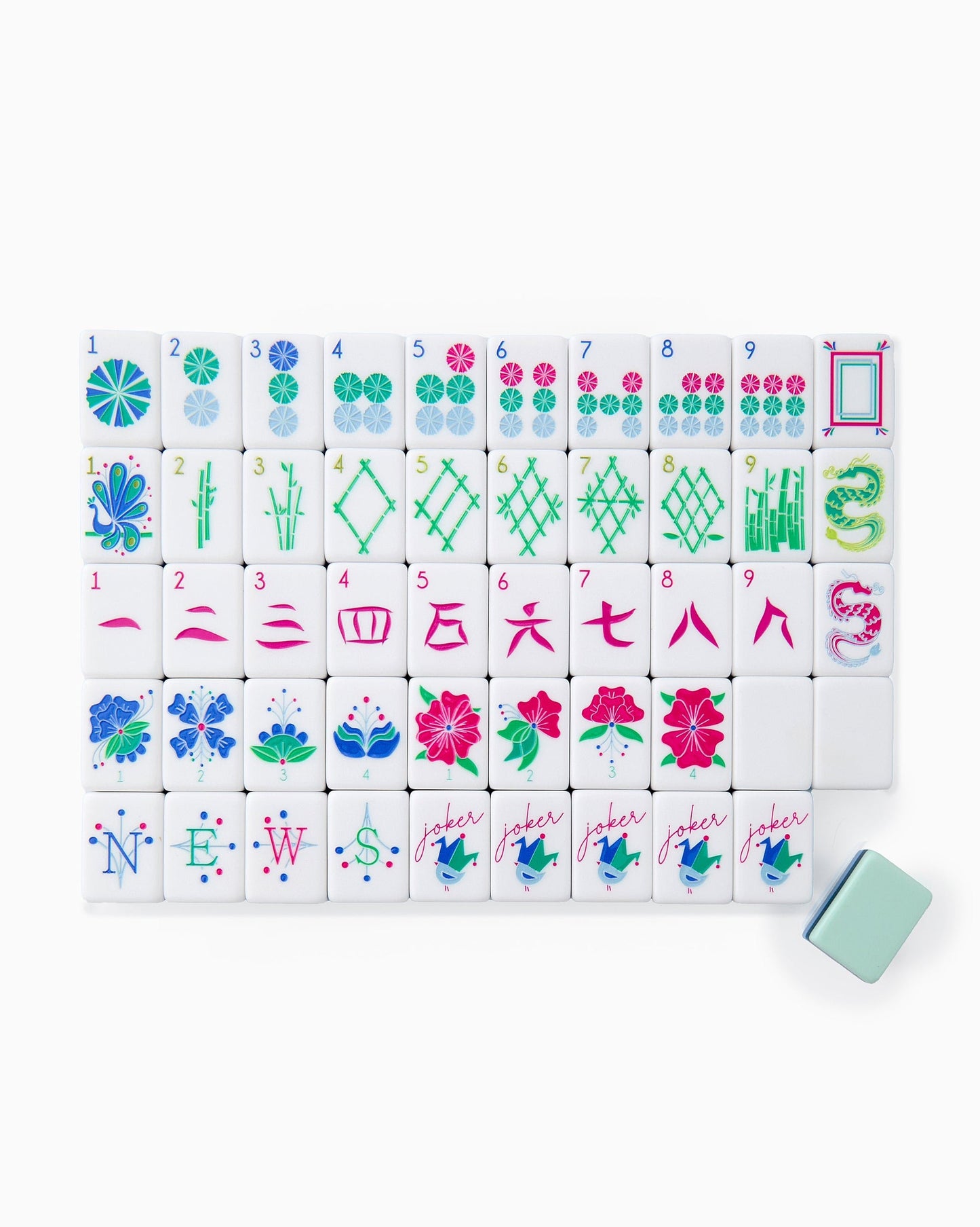 Oh My Mahjong Tiles-Birdie