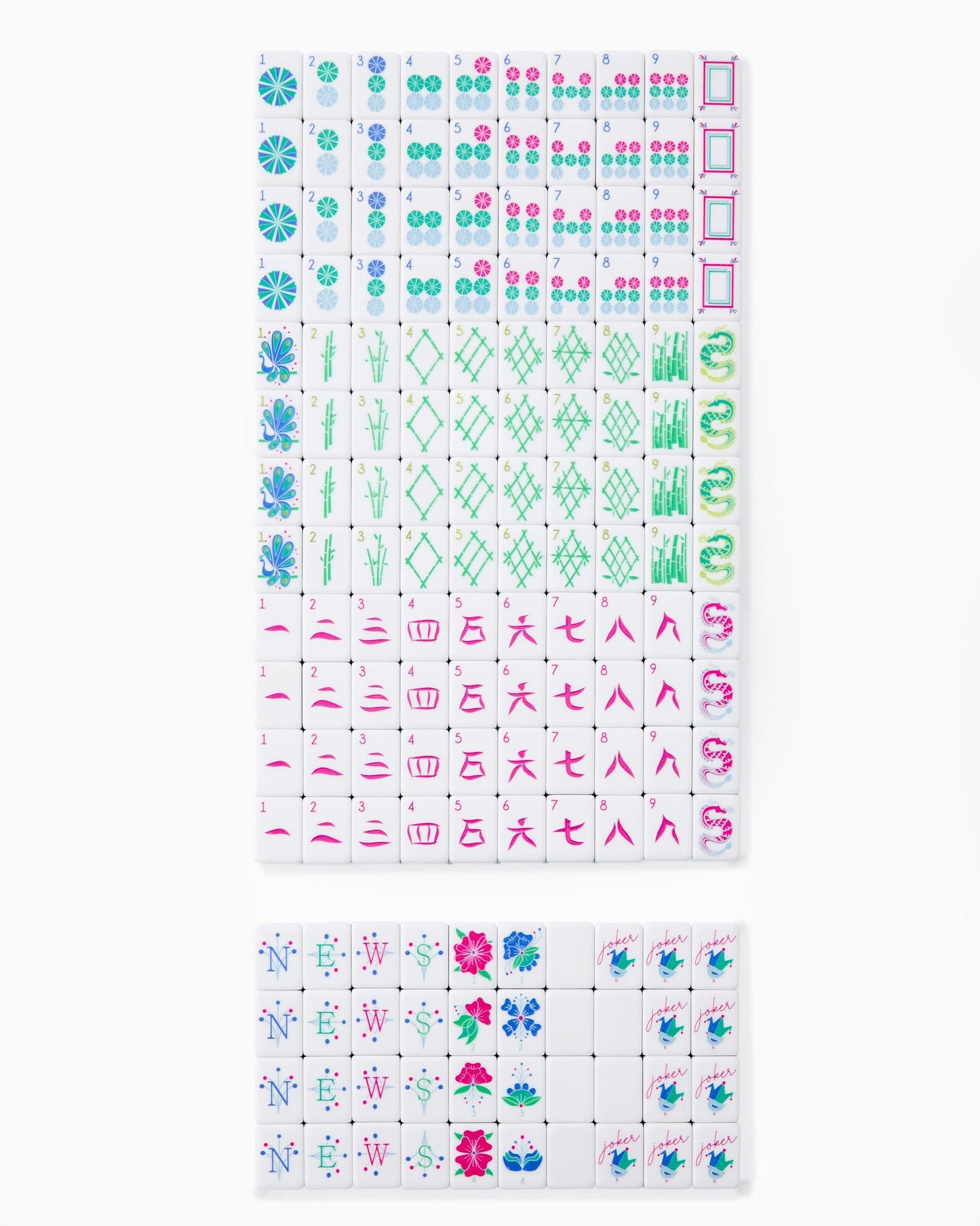 Oh My Mahjong Tiles-Birdie