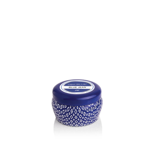 Capri Blue “Blue Jean” Blue Mini Tin Candle - 3oz