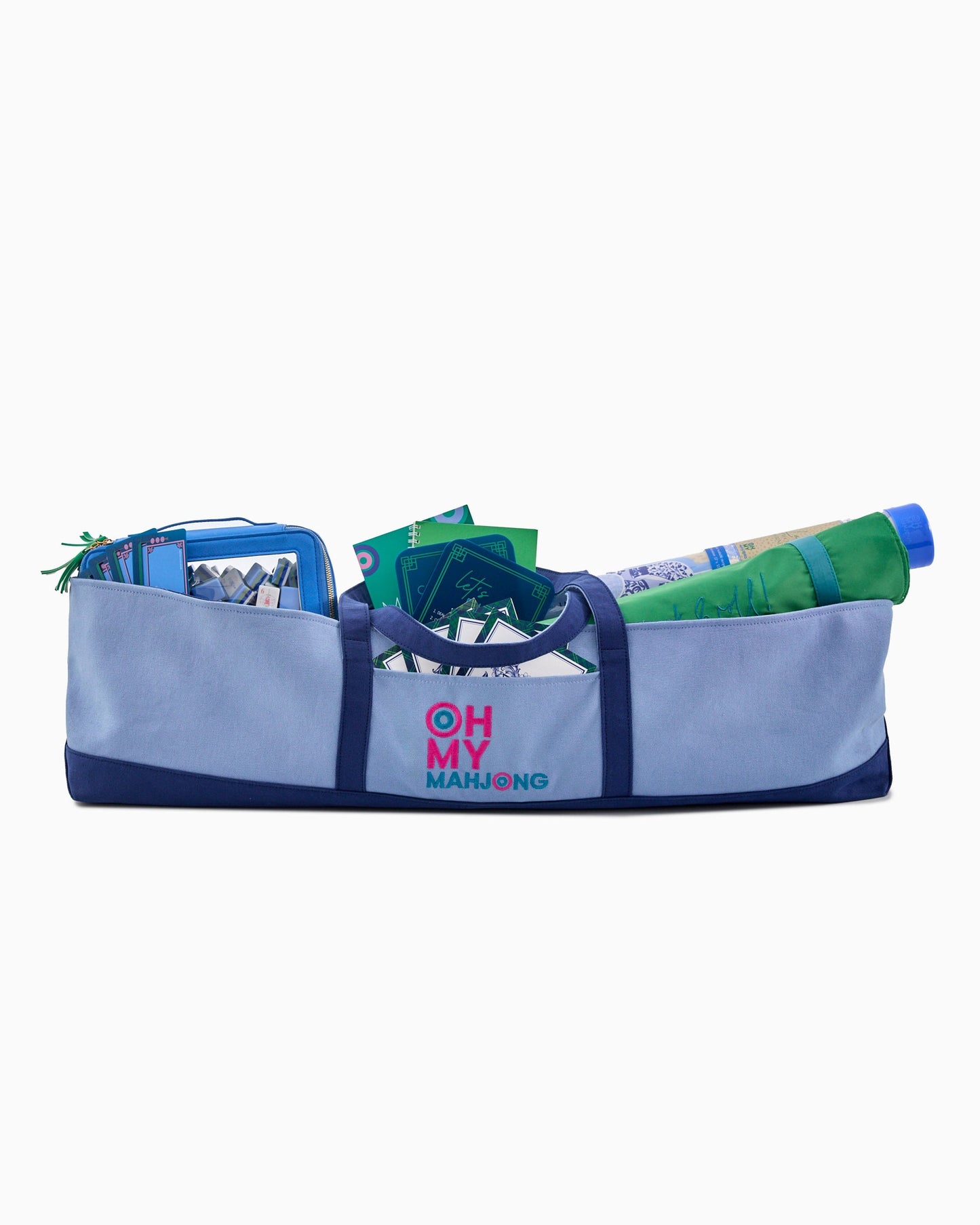 Oh My Mahjong Mat Storage Bag-Blue