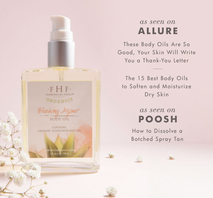 Farmhouse Fresh Blushing Agave® Organic Body Oil