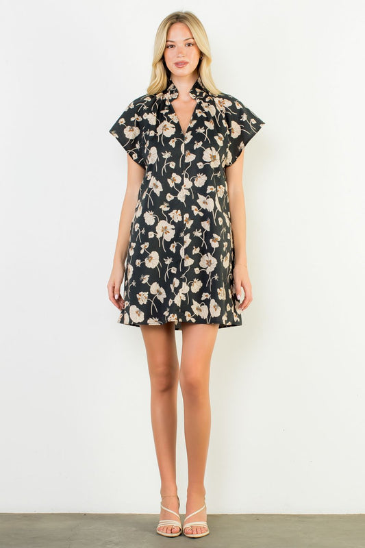 THML “Collins” Dress-Black