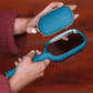 Teleties Full Sized Boar Bristle Hair Brush - Teal With It