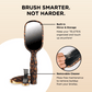 Teleties Full Sized Boar Bristle Hair Brush - Tortoise