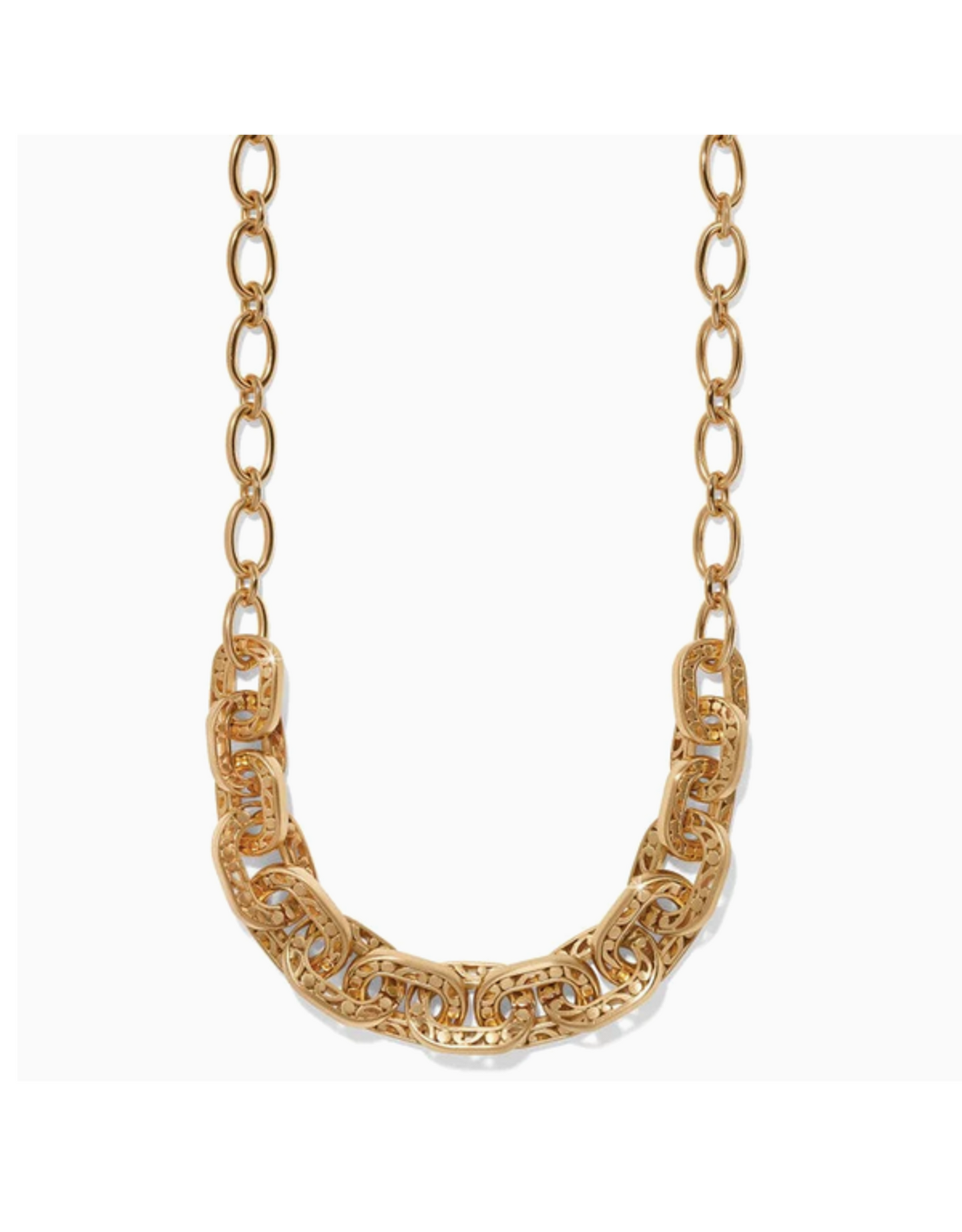 Brighton Contempo Linx Necklace-Gold