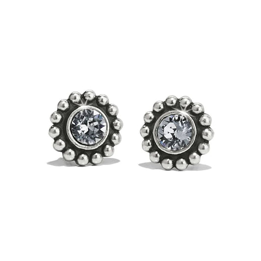 Brighton Twinkle Mini Post Earrings-Silver