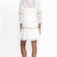 Johnny Was Kit Tunic Dress (Slip)-White