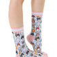 Living Royal Women's Bamboo Crew Socks - Cats