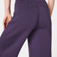 Spanx Air Essentials Wide Leg Pant-Aubergine