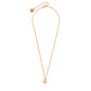 Capucine de Wulf “Love Heart” Charm Necklace 16"+2"-Gold