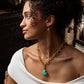 Capucine de Wulf “Love Heart” Charm Necklace 16"+2"-Gold
