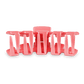 Teleties Classic Small Claw Hairclip-Calming Coral
