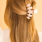 Teleties Classic Large Claw Hairclip-Pearly Pink