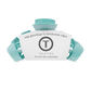 Teleties Classic Medium Claw Hairclip-Totally Turquoise