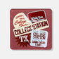 Tart College Station Coasters | Tailgate Collection - Set of 4