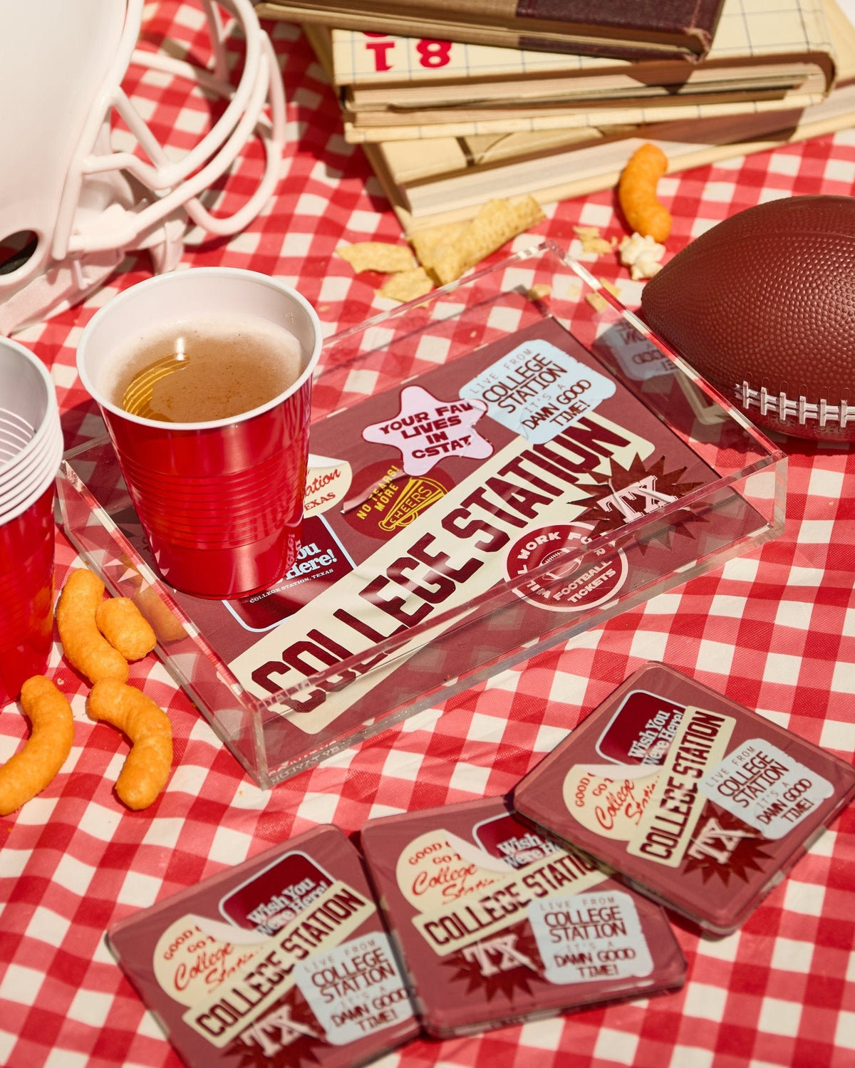 Tart College Station Small Tray | Tailgate Collection