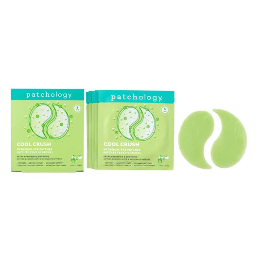 Patchology "Cool Crush" Extra-Depuffing Hydrogel  Eye Patches (5 pairs)