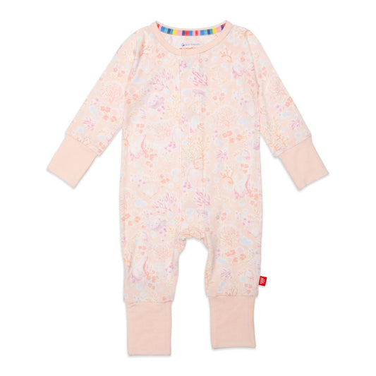 Magnetic Me "Coral Floral" Coverall