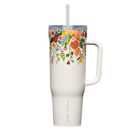 Corkcicle x Rifle Paper Co. “Garden Party Cream”- 40oz Cruiser