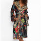 Johnny Was "Aditi" Robe-Starry Night - Reversible