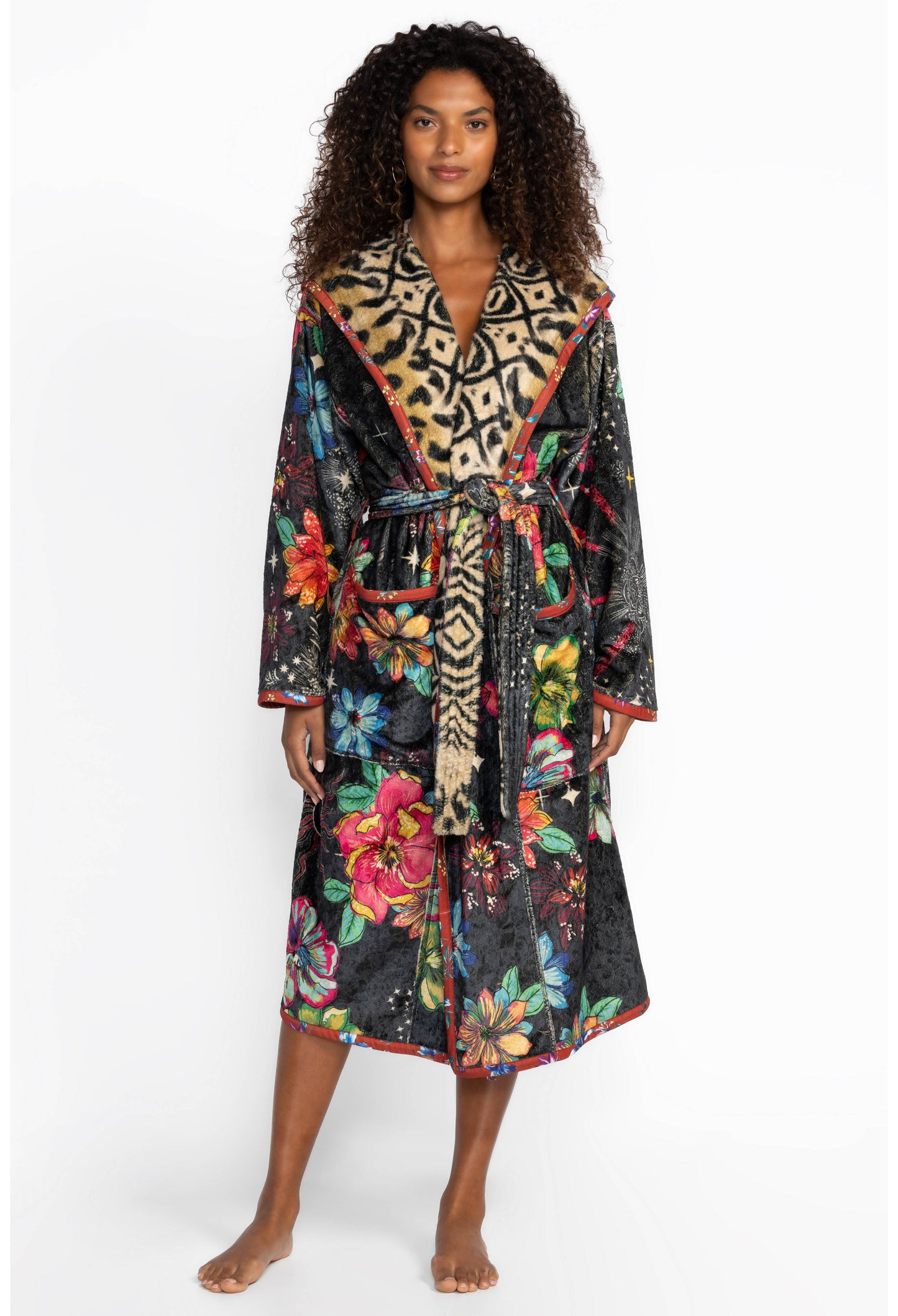 Johnny Was "Aditi" Robe-Starry Night - Reversible