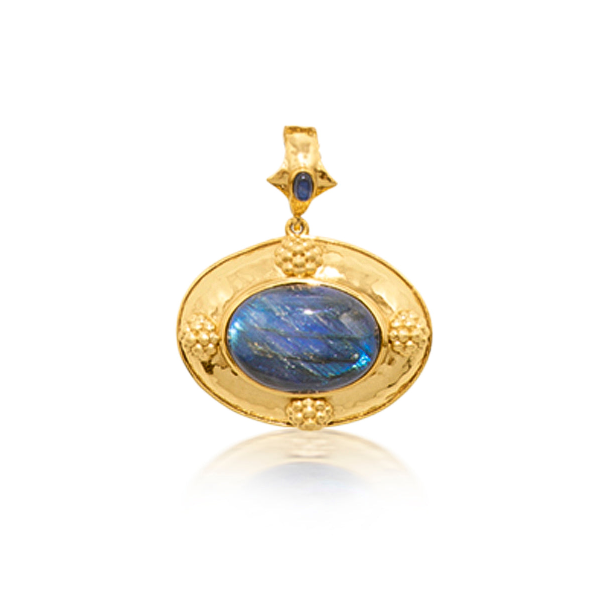 Capucine de Wulf “Cleopatra” Pendant - Blue Labradorite