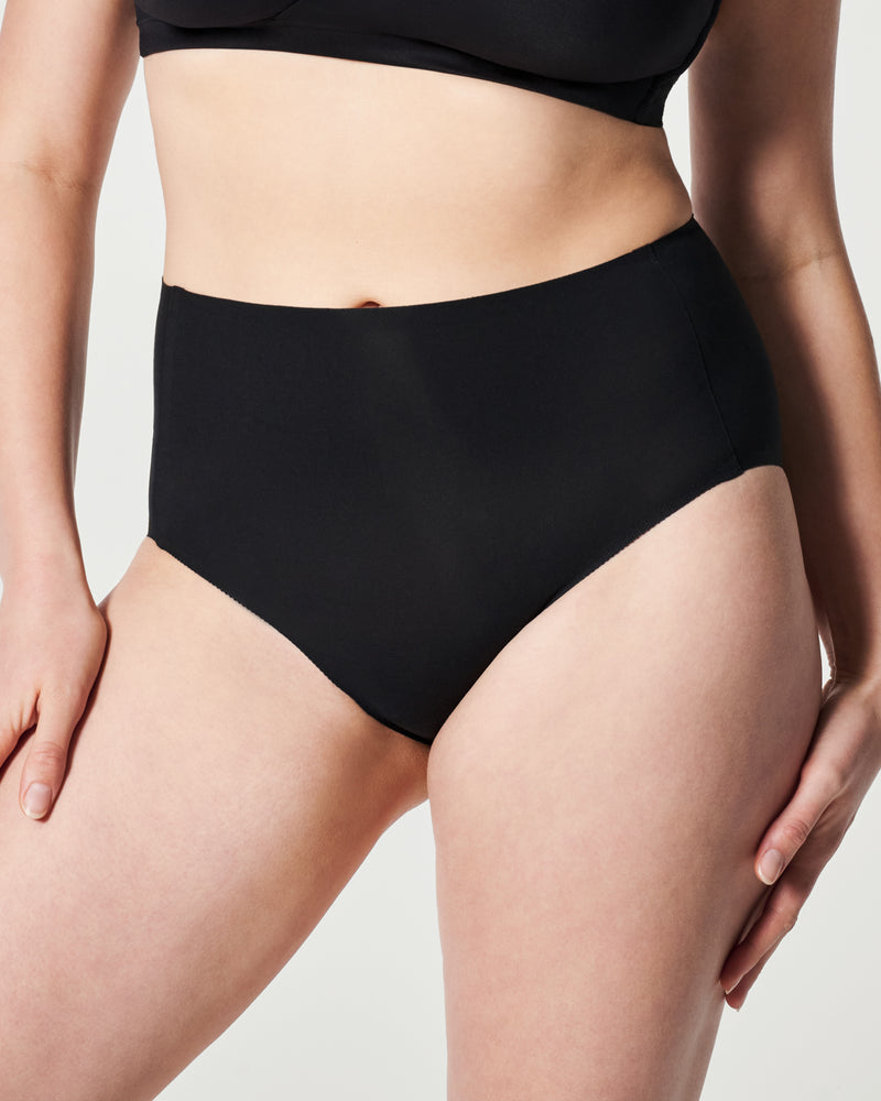 Spanx SPANXsmooth® Fit-To-You Brief 3-Pack Box - Very Black/Toasted Oatmeal/Vintage Rose - One Size